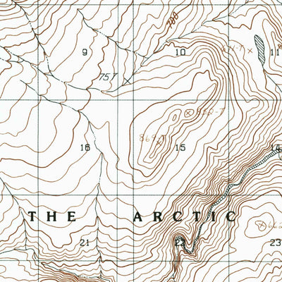 United States Geological Survey Wiseman D-6, AK (1986, 63360-Scale) digital map