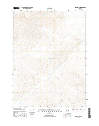 United States Geological Survey Wiseman D-6 SW, AK (2016, 25000-Scale) digital map
