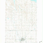 United States Geological Survey Wishek, ND (1982, 24000-Scale) digital map