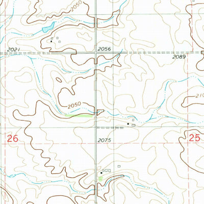 United States Geological Survey Wishek, ND (1982, 24000-Scale) digital map