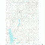 United States Geological Survey Wishek NE, ND (1982, 24000-Scale) digital map