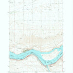 United States Geological Survey Wishram, WA-OR (1977, 24000-Scale) digital map