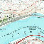 United States Geological Survey Wishram, WA-OR (1977, 24000-Scale) digital map