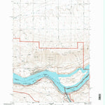 United States Geological Survey Wishram, WA-OR (1994, 24000-Scale) digital map