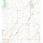 United States Geological Survey Wisner, LA (1983, 24000-Scale) digital map