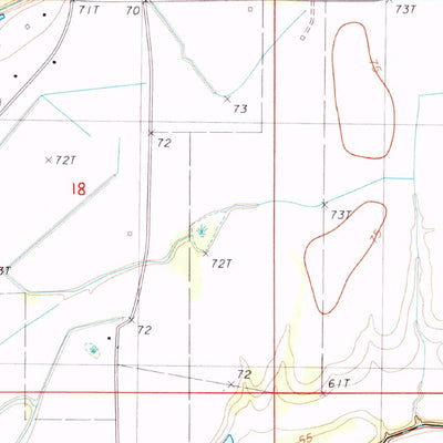 United States Geological Survey Wisner, LA (1983, 24000-Scale) digital map