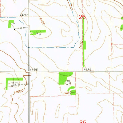 United States Geological Survey Wisner, NE (1963, 24000-Scale) digital map