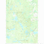 United States Geological Survey Witch Lake, MI (1955, 24000-Scale) digital map