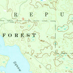 United States Geological Survey Witch Lake, MI (1955, 24000-Scale) digital map