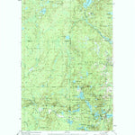 United States Geological Survey Witch Lake, MI (1955, 62500-Scale) digital map