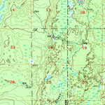 United States Geological Survey Witch Lake, MI (1955, 62500-Scale) digital map