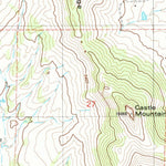 United States Geological Survey Witcher Mountain, CO (1983, 24000-Scale) digital map