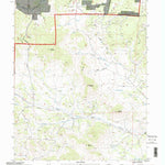 United States Geological Survey Witcher Mountain, CO (1994, 24000-Scale) digital map