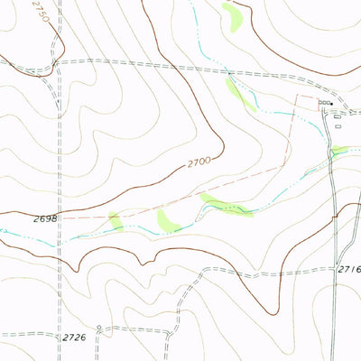 United States Geological Survey Witco, TX (1971, 24000-Scale) digital map