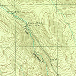 United States Geological Survey Witham Mountain, ME (1989, 24000-Scale) digital map
