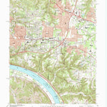 United States Geological Survey Withamsville, OH-KY (1983, 24000-Scale) digital map