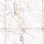 United States Geological Survey Witten, SD (1982, 25000-Scale) digital map