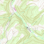 United States Geological Survey Wittenberg, PA (1967, 24000-Scale) digital map