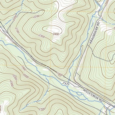 United States Geological Survey Wittenberg, PA (2023, 24000-Scale) digital map