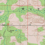 United States Geological Survey Wittenberg, WI (1982, 24000-Scale) digital map