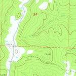 United States Geological Survey Witter, AR (1973, 24000-Scale) digital map
