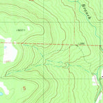United States Geological Survey Witts Springs, AR (1980, 24000-Scale) digital map