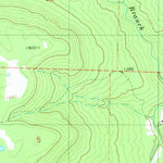 United States Geological Survey Witts Springs, AR (1980, 24000-Scale) digital map