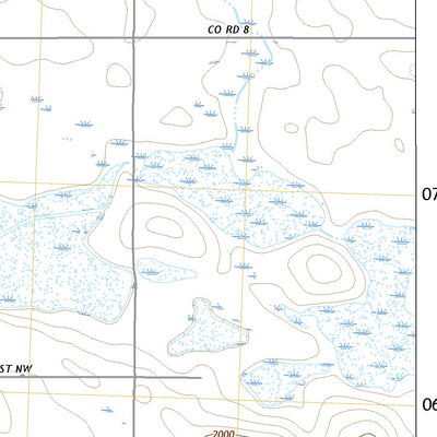 United States Geological Survey Woburn, ND (2020, 24000-Scale) digital map