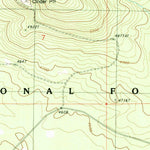 United States Geological Survey Wocus Bay, OR (1988, 24000-Scale) digital map