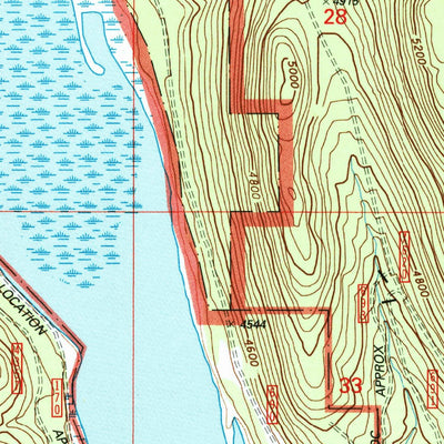 United States Geological Survey Wocus Bay, OR (1998, 24000-Scale) digital map