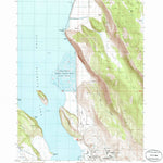 United States Geological Survey Wocus, OR (1985, 24000-Scale) digital map