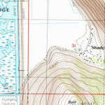 United States Geological Survey Wocus, OR (1985, 24000-Scale) digital map
