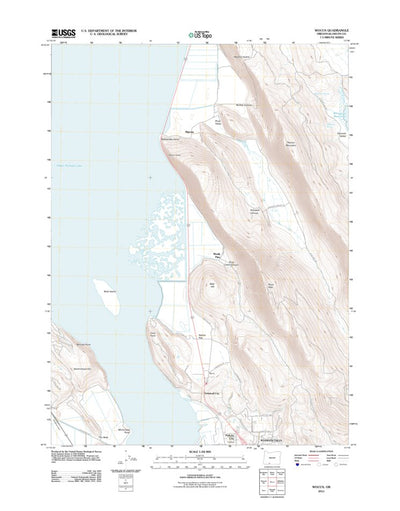 United States Geological Survey Wocus, OR (2011, 24000-Scale) digital map