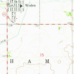 United States Geological Survey Woden, IA (1972, 24000-Scale) digital map