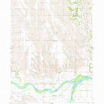 United States Geological Survey Wolbach SW, NE (1955, 24000-Scale) digital map