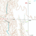 United States Geological Survey Wolbach SW, NE (1955, 24000-Scale) digital map