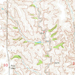 United States Geological Survey Wolbach SW, NE (1955, 24000-Scale) digital map