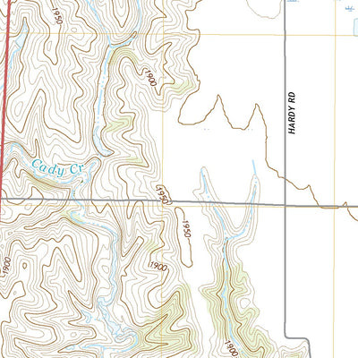 United States Geological Survey Wolbach SW, NE (2021, 24000-Scale) digital map