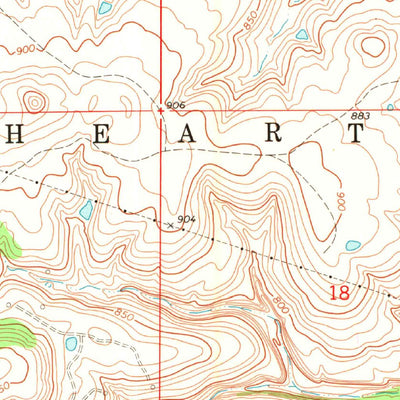 United States Geological Survey Wolco, OK (1972, 24000-Scale) digital map