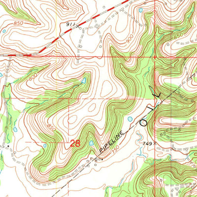 Wolco, OK (1972, 24000-Scale) Map by United States Geological Survey ...