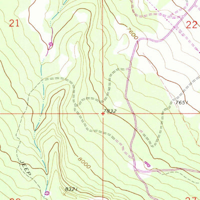 United States Geological Survey Wolcott, CO (1962, 24000-Scale) digital map