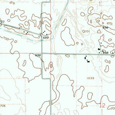 United States Geological Survey Wolcott, IN (1962, 24000-Scale) digital map