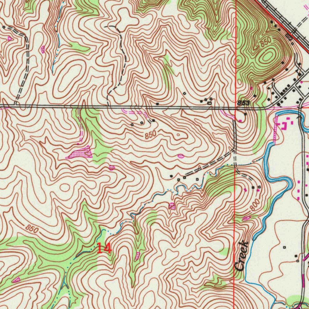 Wolcott, KS-MO (1948, 24000-Scale) Map by United States Geological ...