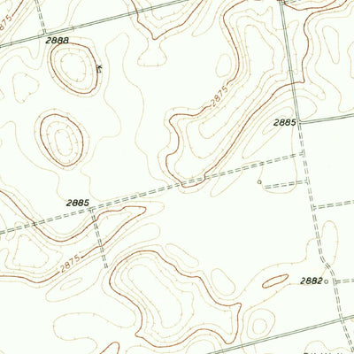 United States Geological Survey Wolcott Ranch, TX (1966, 24000-Scale) digital map