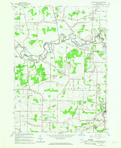United States Geological Survey Wolcottsville, NY (1965, 24000-Scale) digital map