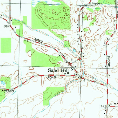 United States Geological Survey Wolcottsville, NY (1980, 25000-Scale) digital map