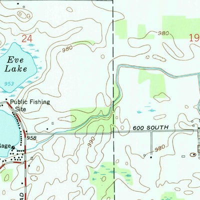 United States Geological Survey Wolcottville, IN (1959, 24000-Scale) digital map