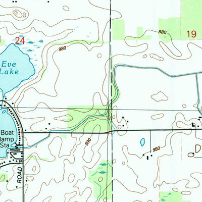 United States Geological Survey Wolcottville, IN (1992, 24000-Scale) digital map