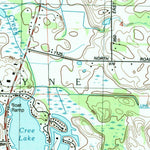 United States Geological Survey Wolcottville, IN (1992, 24000-Scale) digital map