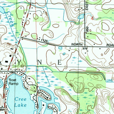 United States Geological Survey Wolcottville, IN (1992, 24000-Scale) digital map